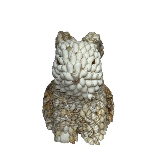 Vintage Seashell Encrusted Rabbit Figurine Souvenir Folk Art - Picture 3 of 8